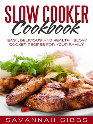 cover image of Slow Cooker Cookbook